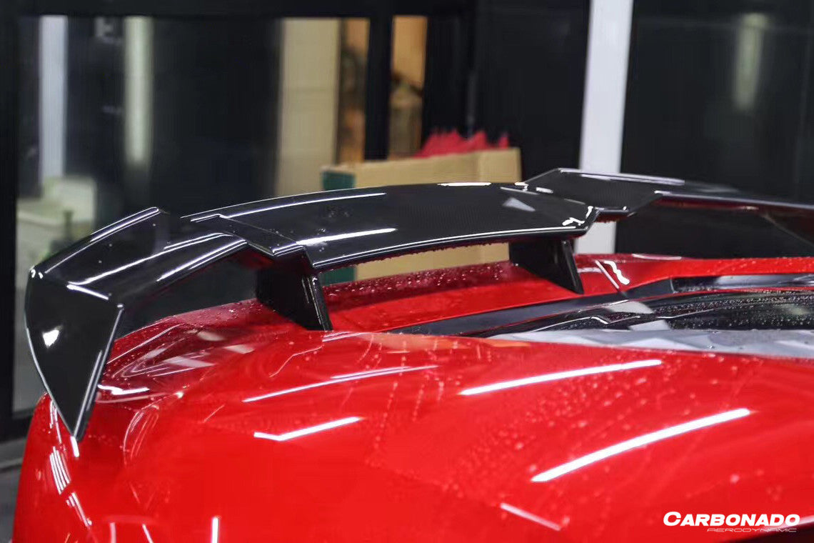 2015-2025 Lamborghini Huracan LP610   LP580   Evo   Tecnica MSY Style Carbon Fiber Trunk Spoiler Wing