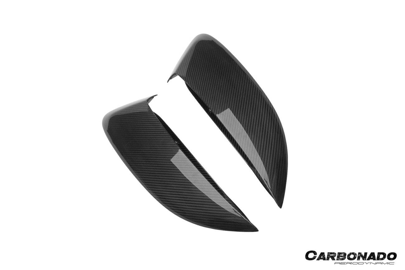 2017-2025 Porsche 718 Cayman Boxster GT4 Style Dry Carbon Fiber Quarter Panel Side Scoops