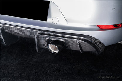2017-2025 Porsche 718 Cayman Boxster GT4 Style Dry Carbon Fiber Rear Diffuser Lip