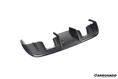2017-2025 Porsche 718 Cayman Boxster GT4 Style Dry Carbon Fiber Rear Diffuser Lip