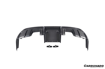 2017-2025 Porsche 718 Cayman Boxster GT4 Style Dry Carbon Fiber Rear Diffuser Lip