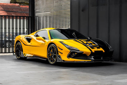 2019-2024 Ferrari F8 MSY Style Autoclave Carbon Fiber Side Skirts