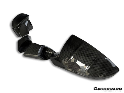 2019-2024 Ferrari F8 MSY Style Autoclave Carbon Fiber Mirror Housing Replacement