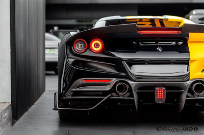 2019-2024 Ferrari F8 MSY Style Autoclave Carbon Fiber Trunk Spoiler