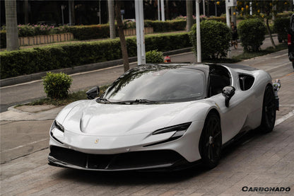2020-UP Ferrari SF90 Stradale OE Style Autoclave Carbon Fiber Front Lip