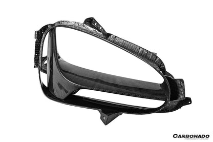 2020-UP Ferrari SF90 Stradale OE Style Autoclave Carbon Fiber Qaurter Panel Side Scoops