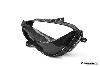 2020-UP Ferrari SF90 Stradale OE Style Autoclave Carbon Fiber Qaurter Panel Side Scoops