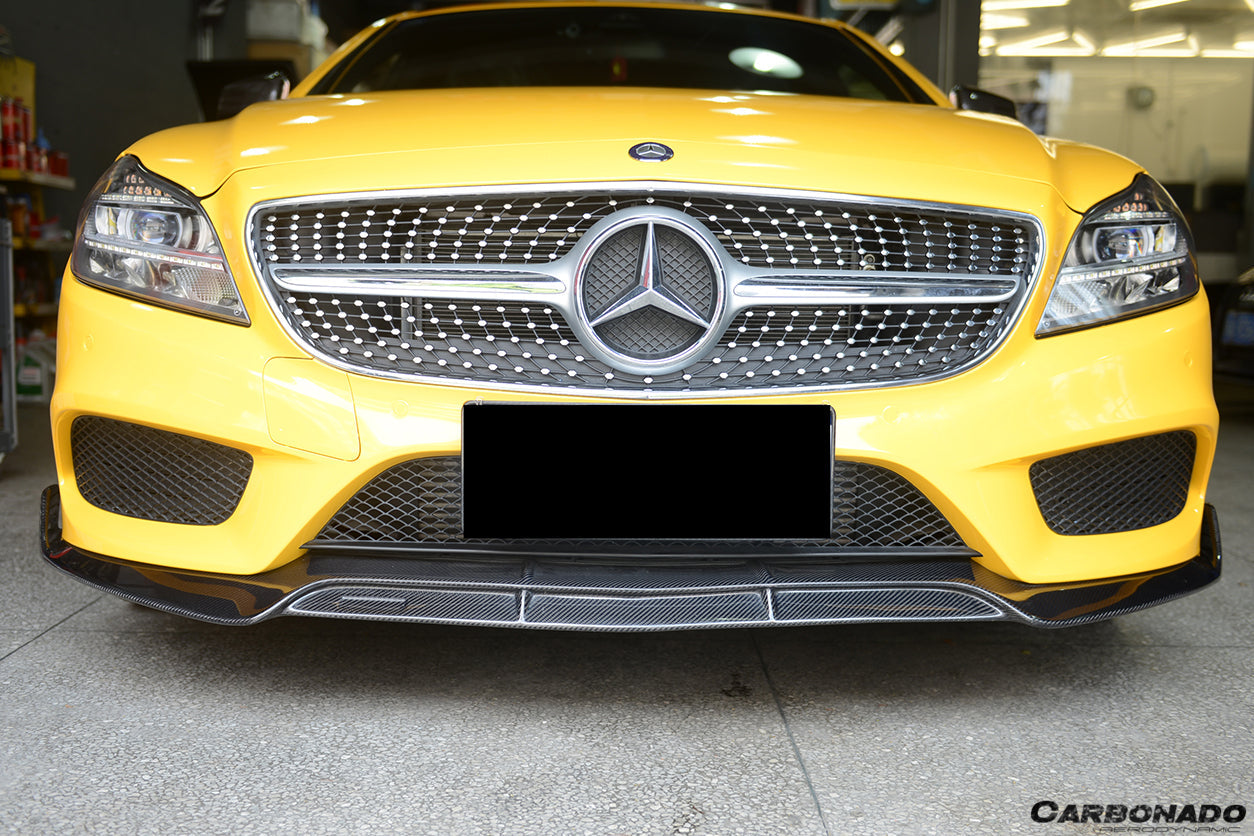 2015-2018 Mercedes Benz CLS Class W218 Sport BRS Style Front Lip (Not Fit AMG)