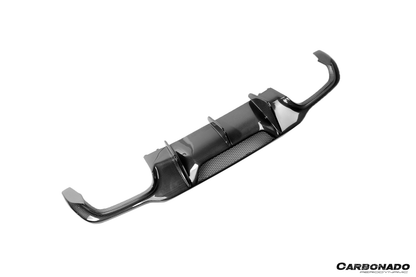 2012-2014 Mercedes Benz W204 C63 AMG Sedan VS Style Carbon Fiber Rear Lip