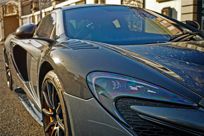 2014-2017 McLaren 650S Convert 675LT Style Autoclave Carbon Fiber Front Fender - Carbonado