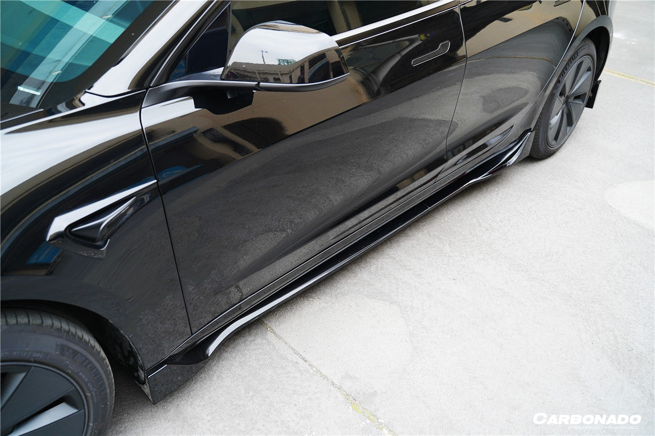 2023-2025 Tesla Model 3 LCI Fast Style Carbon Fiber Pattern Look Body Kit