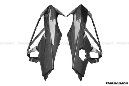 2011-2016 Lamborghini Aventador LP700 Coupe Oem Style Rear Quarter Panels - Carbonado