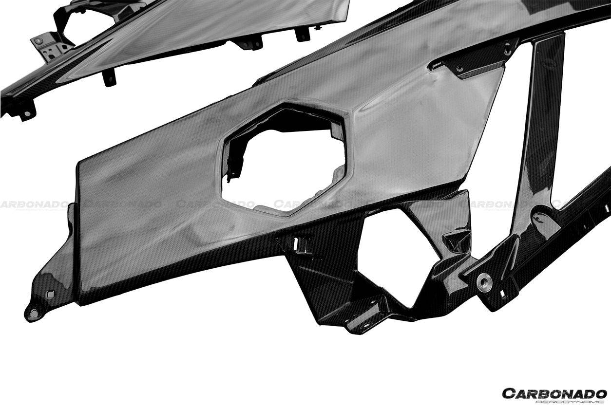 2011-2016 Lamborghini Aventador LP700 Coupe Oem Style Rear Quarter Panels - Carbonado Aero