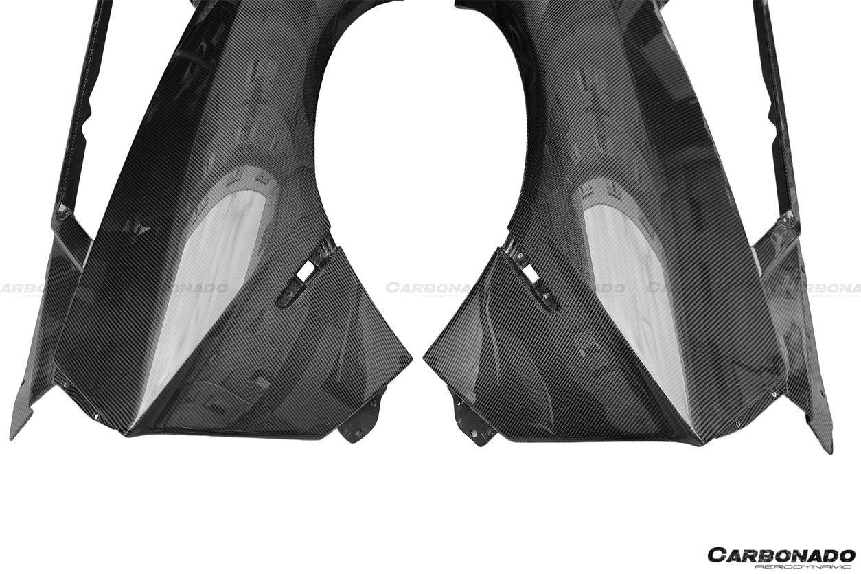 2011-2016 Lamborghini Aventador LP700 Coupe Oem Style Rear Quarter Panels - Carbonado Aero