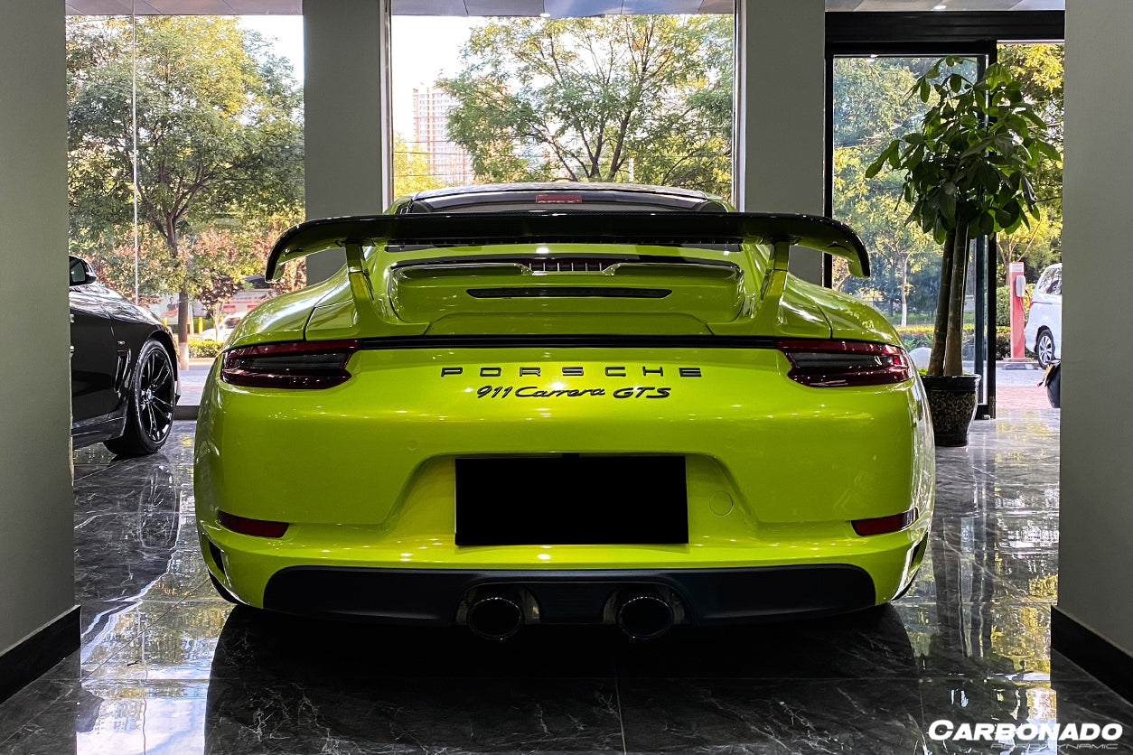 2016-2019 Porsche 911 991.2 Carrera /S/4S/GTS TA Style Trunk Spoiler Wing - Carbonado