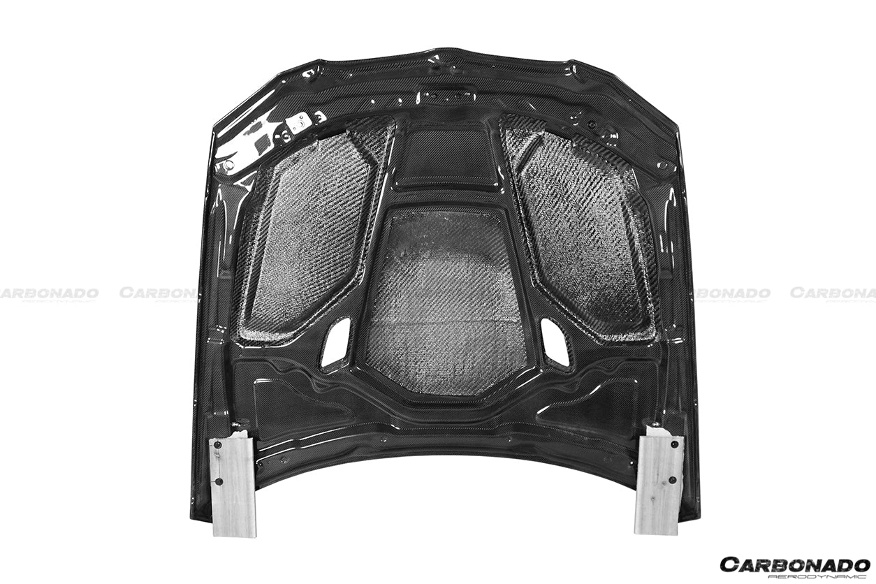 2008-2011 BMW M3 E92/E93 SIB Style Hood - Carbonado Aero