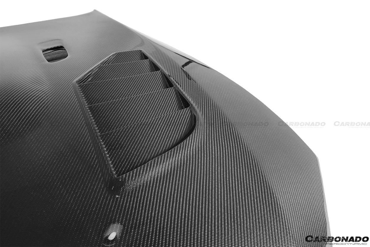 2008-2013 BMW M3 E92/E93 SIB Style Carbon Fiber Hood - Carbonado