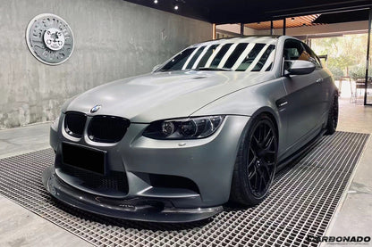 2008-2012 BMW M3 E92/E93 ET Style Carbon Fiber Side Skirts Under Board - Carbonado