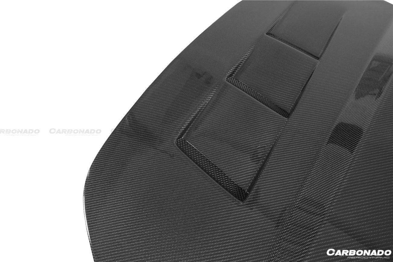 2010-2015 Chevrolet Camaro TSII Style Hood - Carbonado Aero