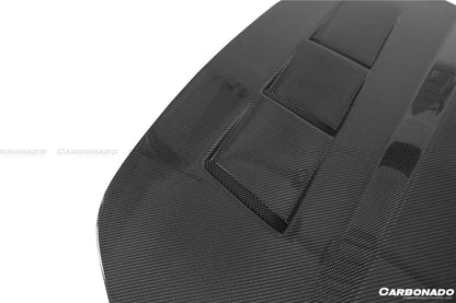 2010-2015 Chevrolet Camaro TSII Style Hood - Carbonado Aero
