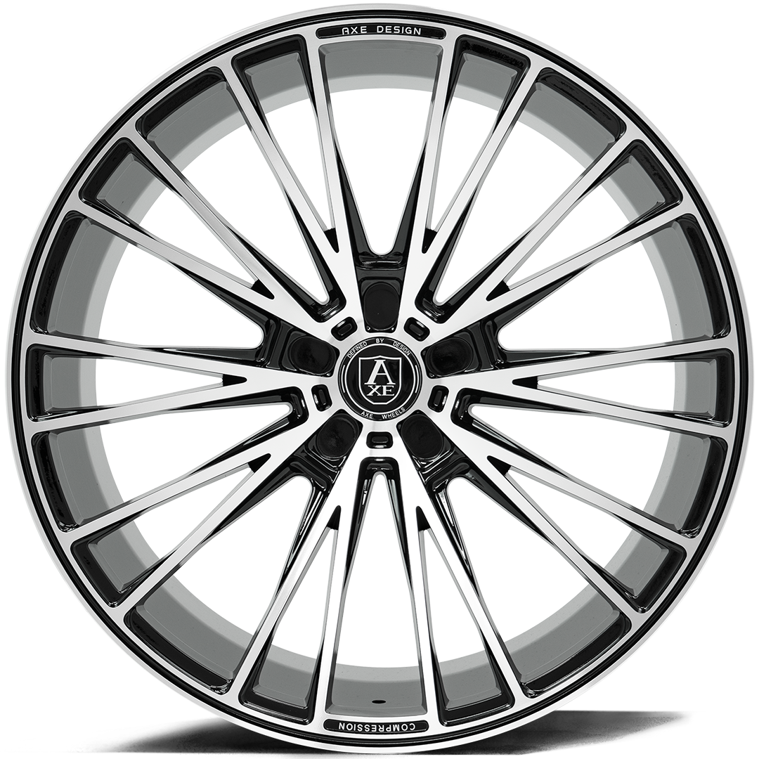 AXE WHEELS CF2 SILVER 20x10 ET40 5x114 (Square Set of 4)