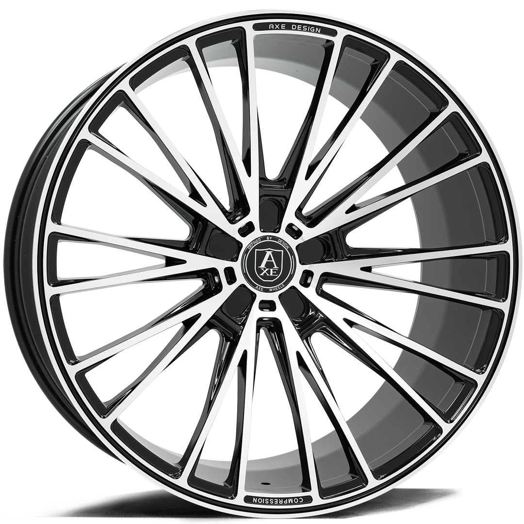AXE WHEELS CF2 SILVER 22x9 ET25,32,35,38 5x114 (Square Set of 4)