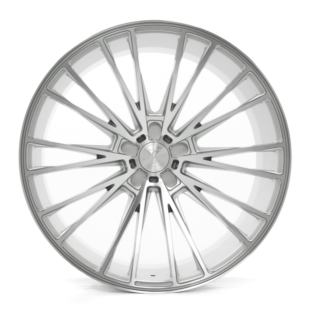 AXE WHEELS CF2 SILVER 22x9 ET25,32,35,38 5x114 (Square Set of 4)