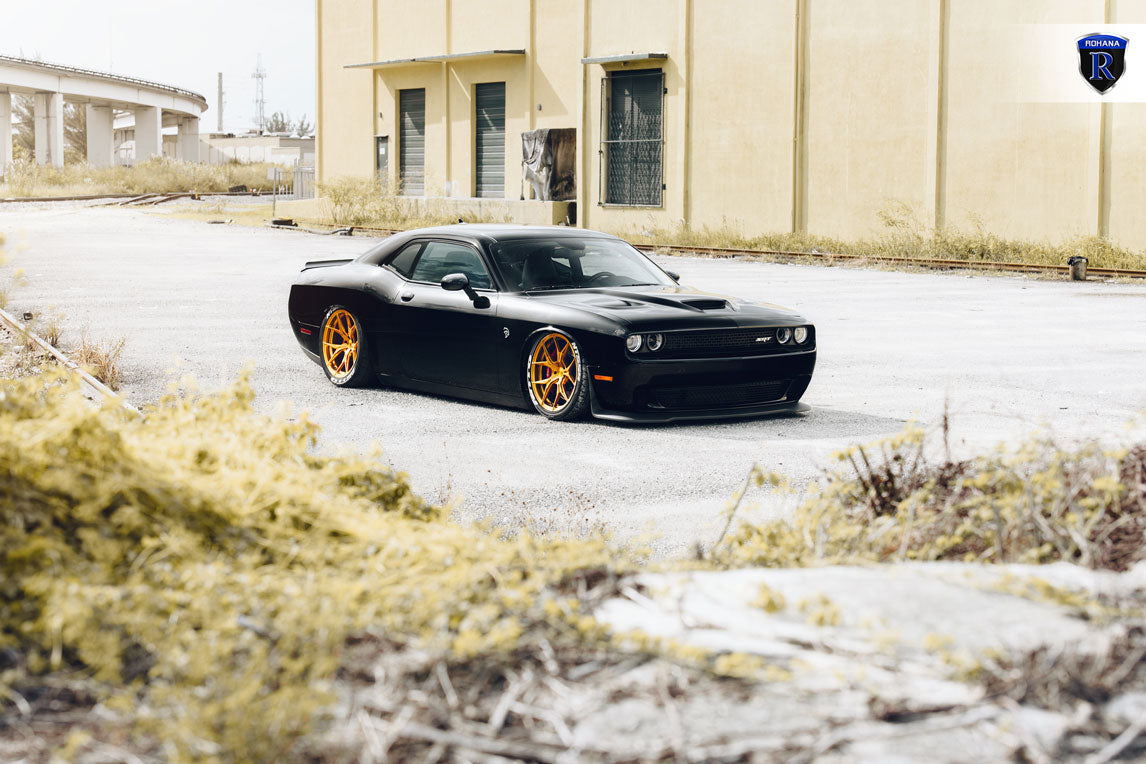 Rohana RFX5 20x10 ET22 / 20x11 ET28 Gloss Gold 5x120 – (Staggered Set of 4)