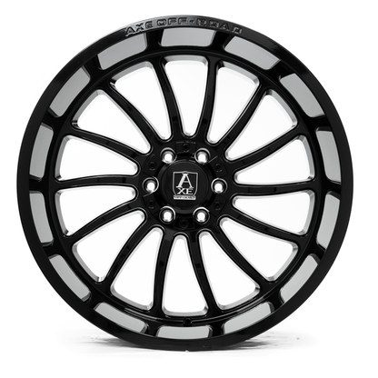 AXE WHEELS CHRONUS GLOSS BLACK 20x10 ET-19 6x139 (Square Set of 4)