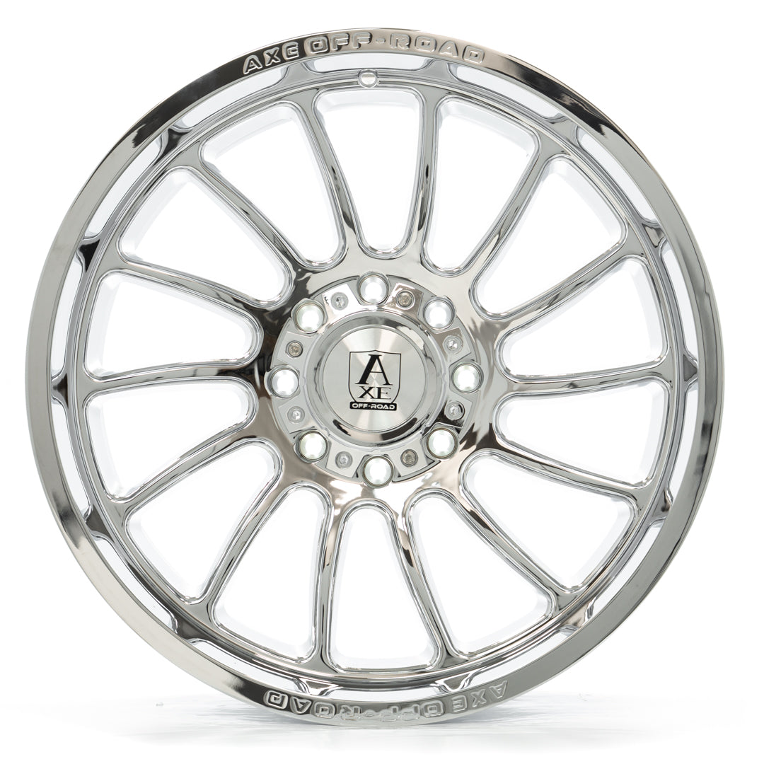 AXE WHEELS CHRONUS CHROME 22x12 ET-44 8x180 (Square Set of 4)
