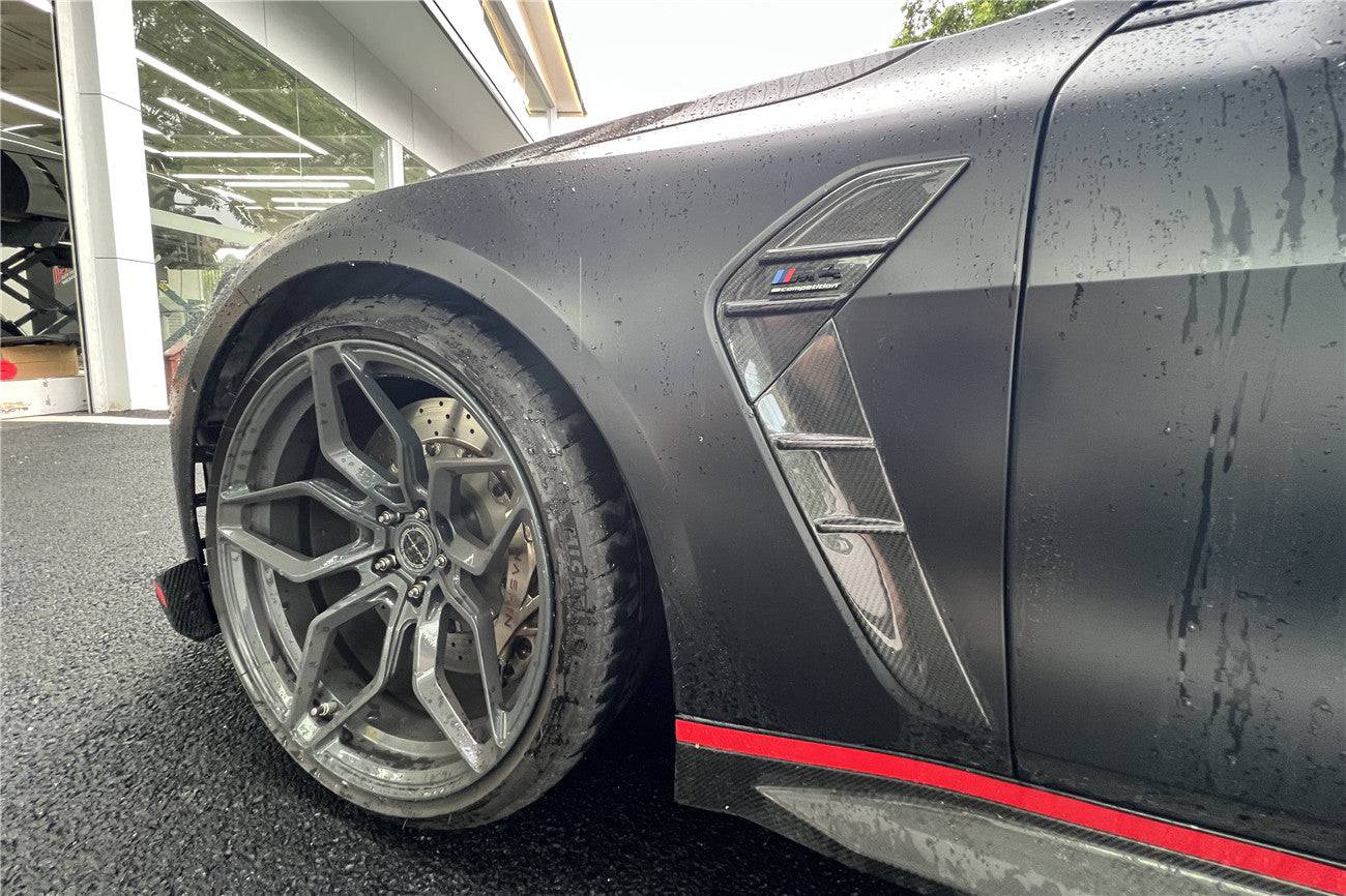 2021-UP BMW M4 G82 G83 G80 G81 M3 CL Style Dry carbon Fiber Front Fender Vent - Carbonado