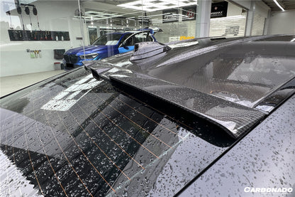 2021-UP BMW M4 G82 CL Style Dry Carbon Fiber Roof Spoiler - Carbonado