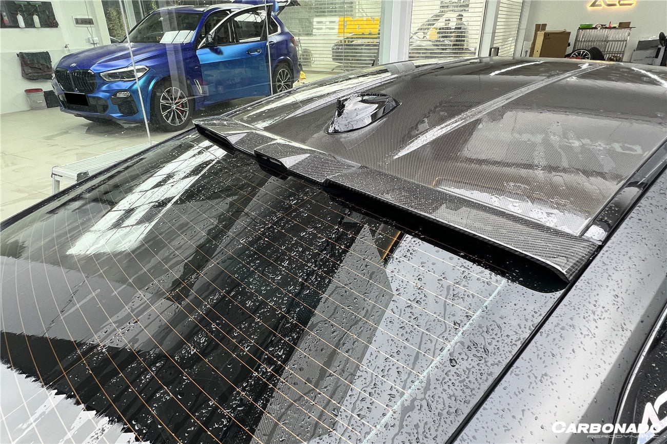 2021-UP BMW M4 G82 CL Style Dry Carbon Fiber Roof Spoiler - Carbonado