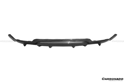 2013-2020 BMW 4 Series F32 F33 F36 3D Style Carbon Fiber Rear Qual Exhaust Diffuser (For M-Tech Only ) - Carbonado Aero