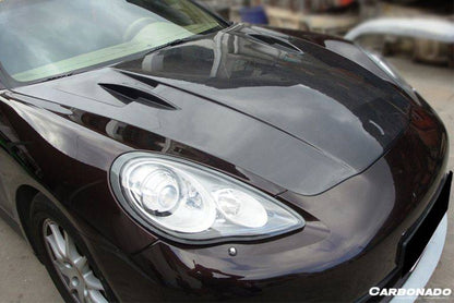 2009-2016 Porsche Panamera 970.1 DI Style Hood - Carbonado