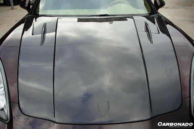 2009-2016 Porsche Panamera 970.1 DI Style Hood - Carbonado Aero