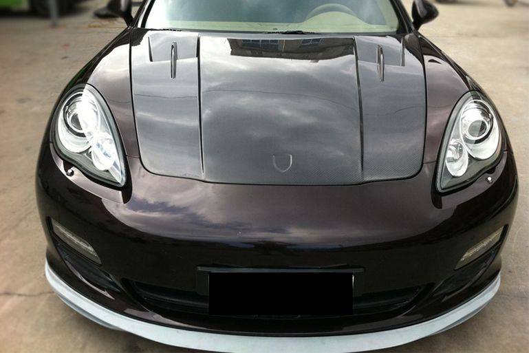 2009-2016 Porsche Panamera 970.1 DI Style Hood - Carbonado