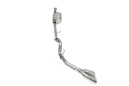 Corsa 2021-2025 Ford F-150 SuperCab/6.5in Bed 5.0L V8 Sport Cat-Back Single Side Exit-Polished