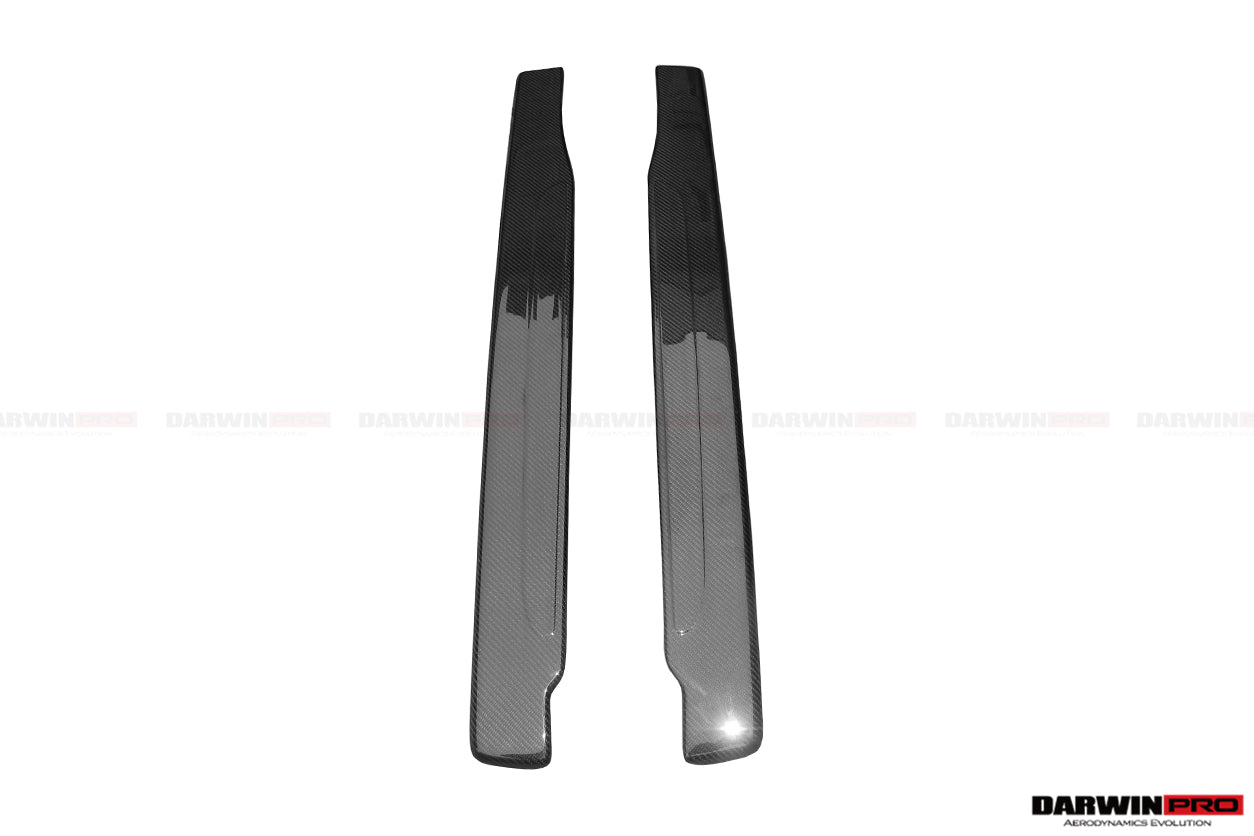 2006-2015 Audi R8 Coupe/Spyder P Style Carbon Fiber Door Sills Steps Cover - DarwinPRO Aerodynamics