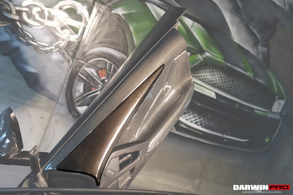 2011-2016 Lamborghini Aventador LP700 Coupe Carbon Fiber Inner Door Panels - DarwinPRO Aerodynamics
