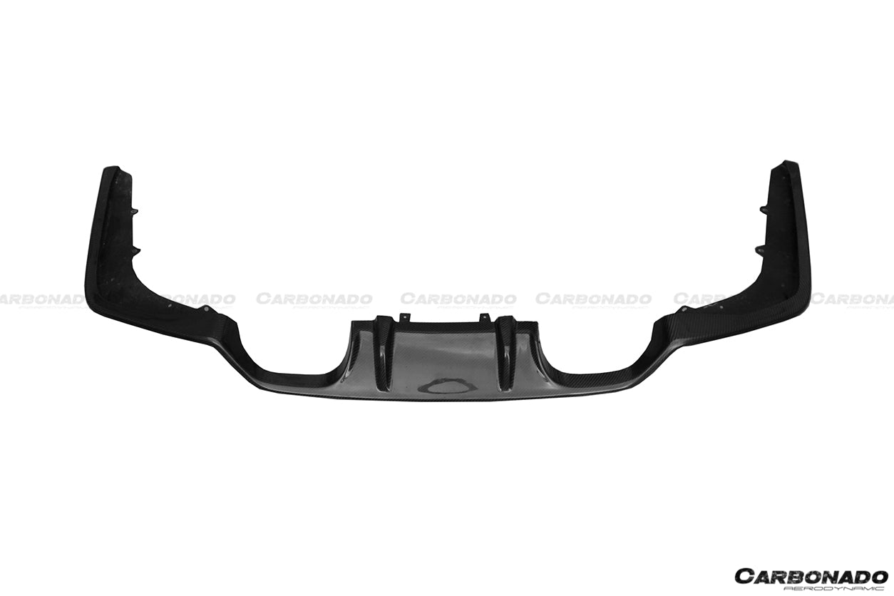 2014-2020 BMW M3 F80 & M4 F82 D Style Rear Diffuser - Carbonado