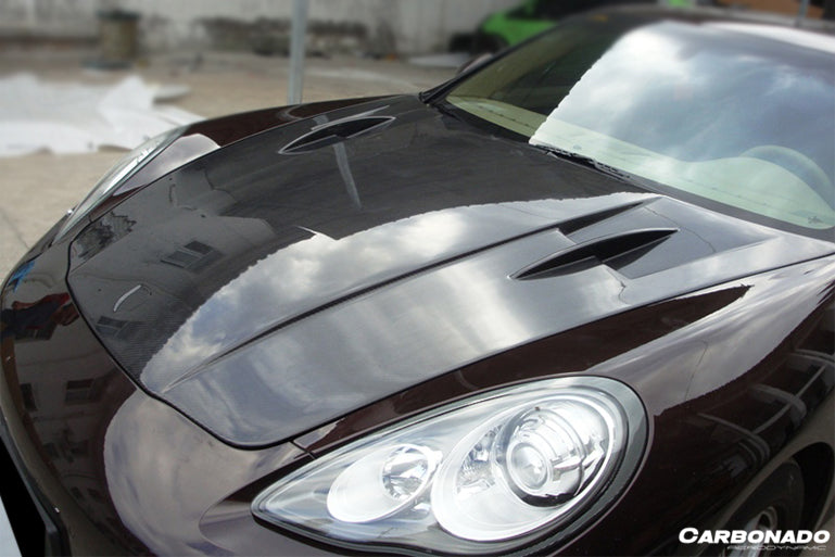 2009-2016 Porsche Panamera 970 DI Style Hood - Carbonado