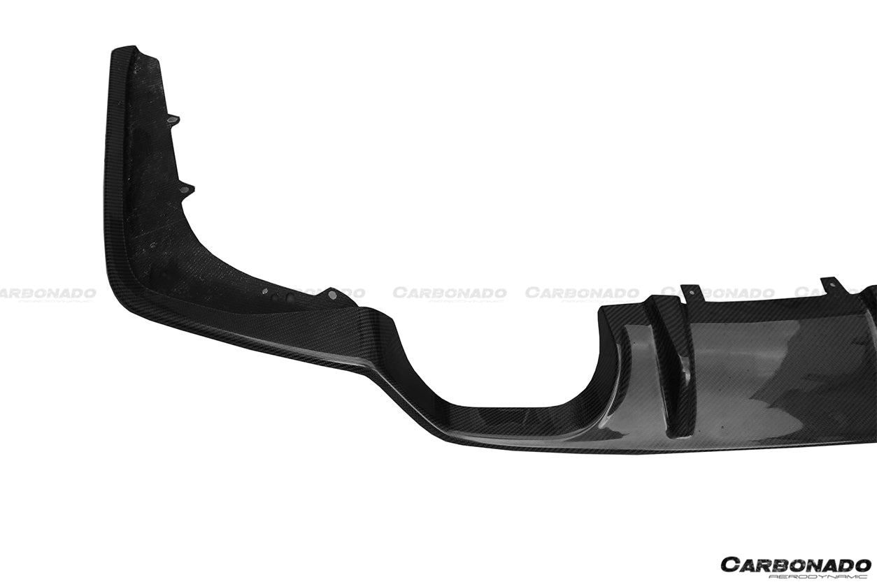 2014-2020 BMW M3 F80 & M4 F82 D Style Rear Diffuser - Carbonado