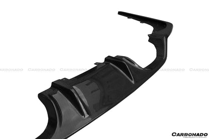 2014-2020 BMW M3 F80 & M4 F82 D Style Rear Diffuser - Carbonado