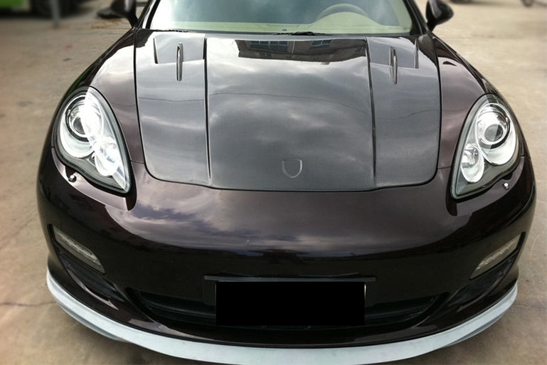 2009-2016 Porsche Panamera 970 DI Style Hood - Carbonado