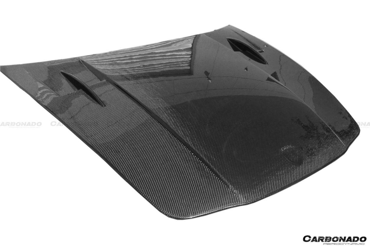 2009-2016 Porsche Panamera 970.1 DI Style Hood - Carbonado Aero