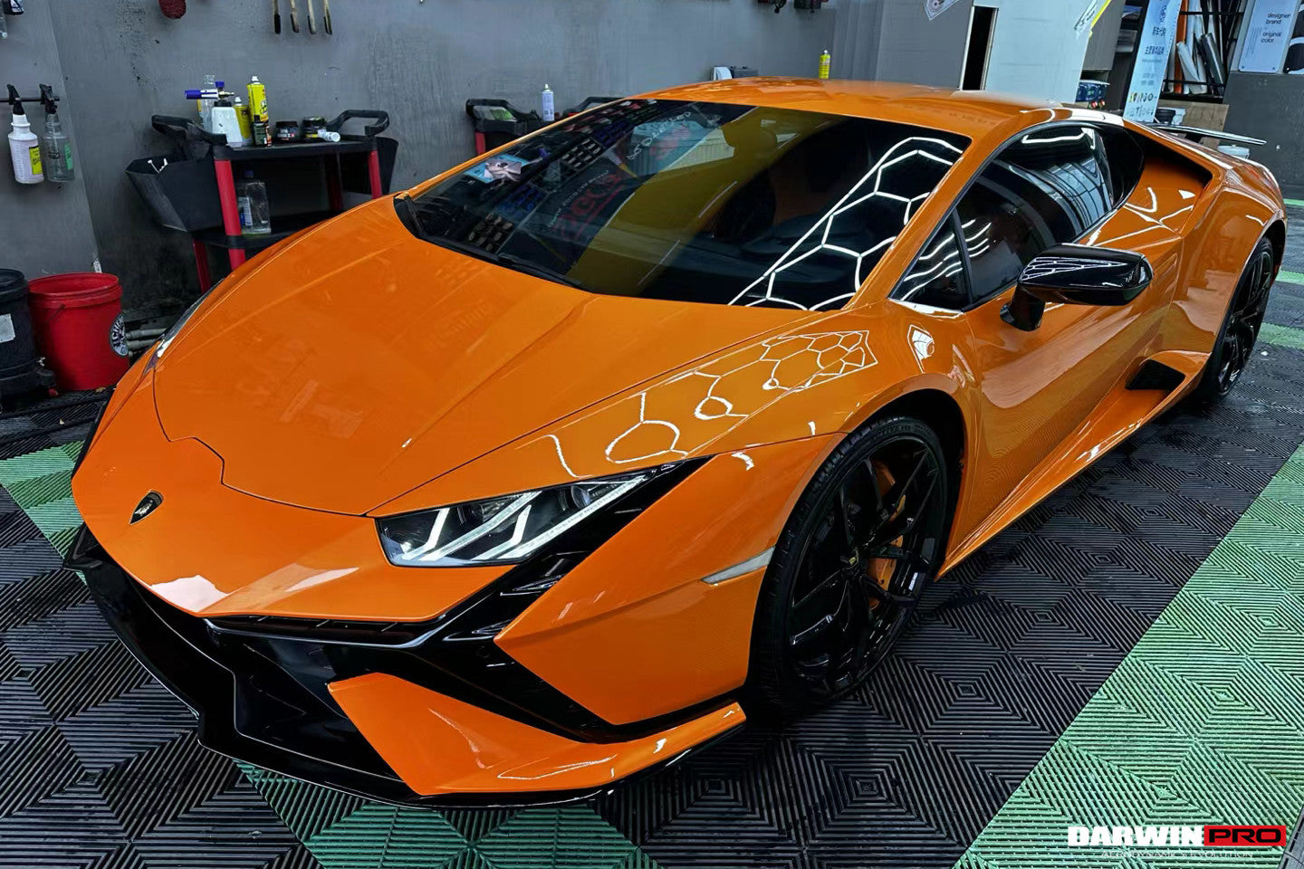 2019-2023 Lamborghini Huracan EVO Convert Tecnica Style Full Body Kit