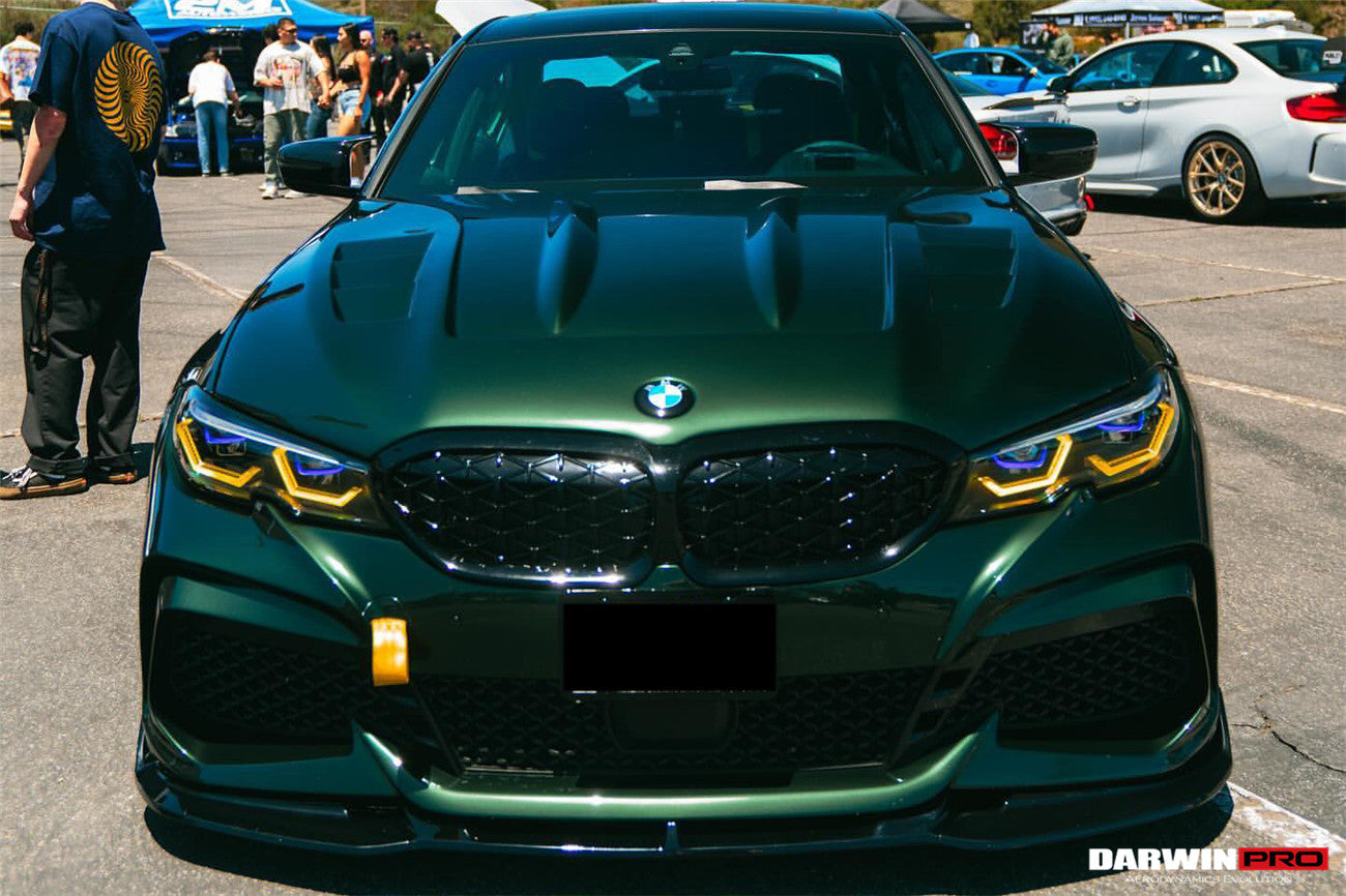 2019-2024 BMW 3 Series G20   G28 BKSS Style Carbon Fiber Hood - DarwinPRO Aerodynamics