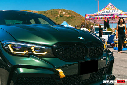 2019-2024 BMW 3 Series G20   G28 BKSS Style Carbon Fiber Hood - DarwinPRO Aerodynamics