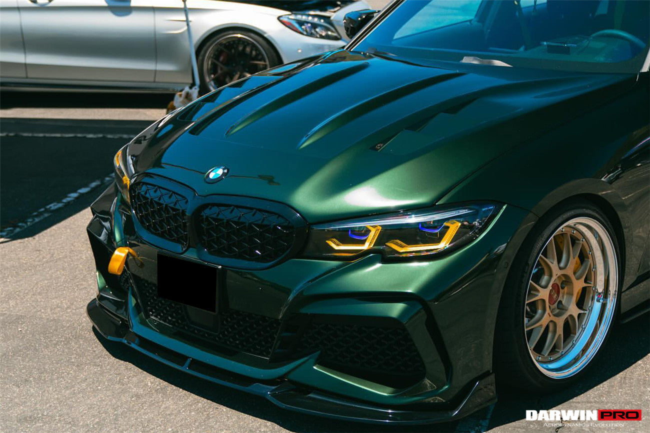 2019-2024 BMW 3 Series G20   G28 BKSS Style Carbon Fiber Hood - DarwinPRO Aerodynamics
